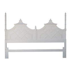SOLD King Size Thomasville Pagoda Headboard