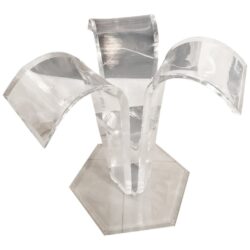 SOLD Vintage Lucite Game Dining Entry Centre Table Mirrored