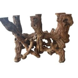 SOLD Vintage Coastal Freeform Cypress Root Burl Wood Driftwood Root Dining Table Base