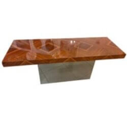 1970s Milo Baughman for Thayer Coggin Rosewood & Chrome Console Table Restored