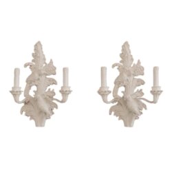 SOLD Vintage Parrot Wall Light Sconces